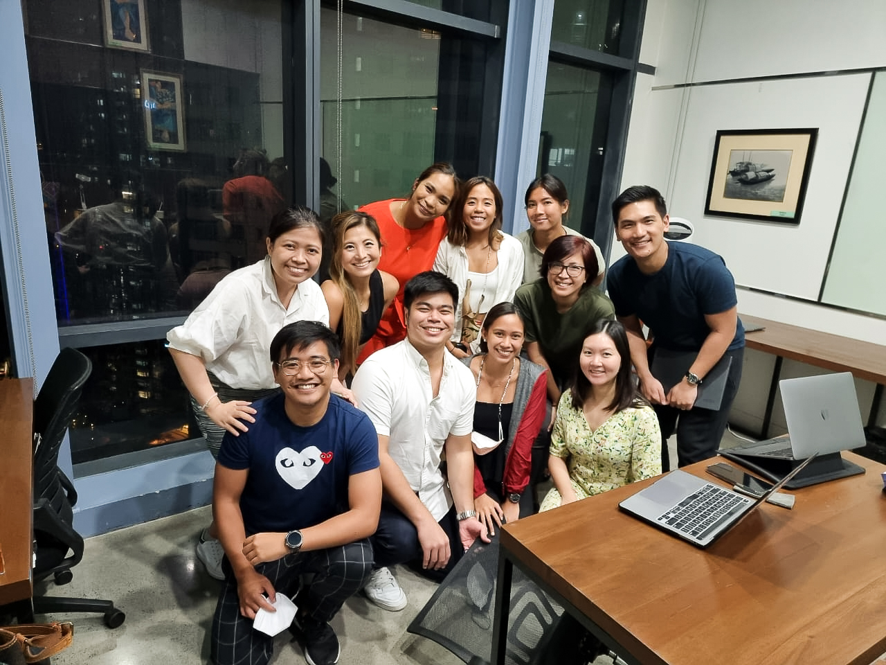 Xendit regional marketing team and Philippines team finally meeting in person for the first time