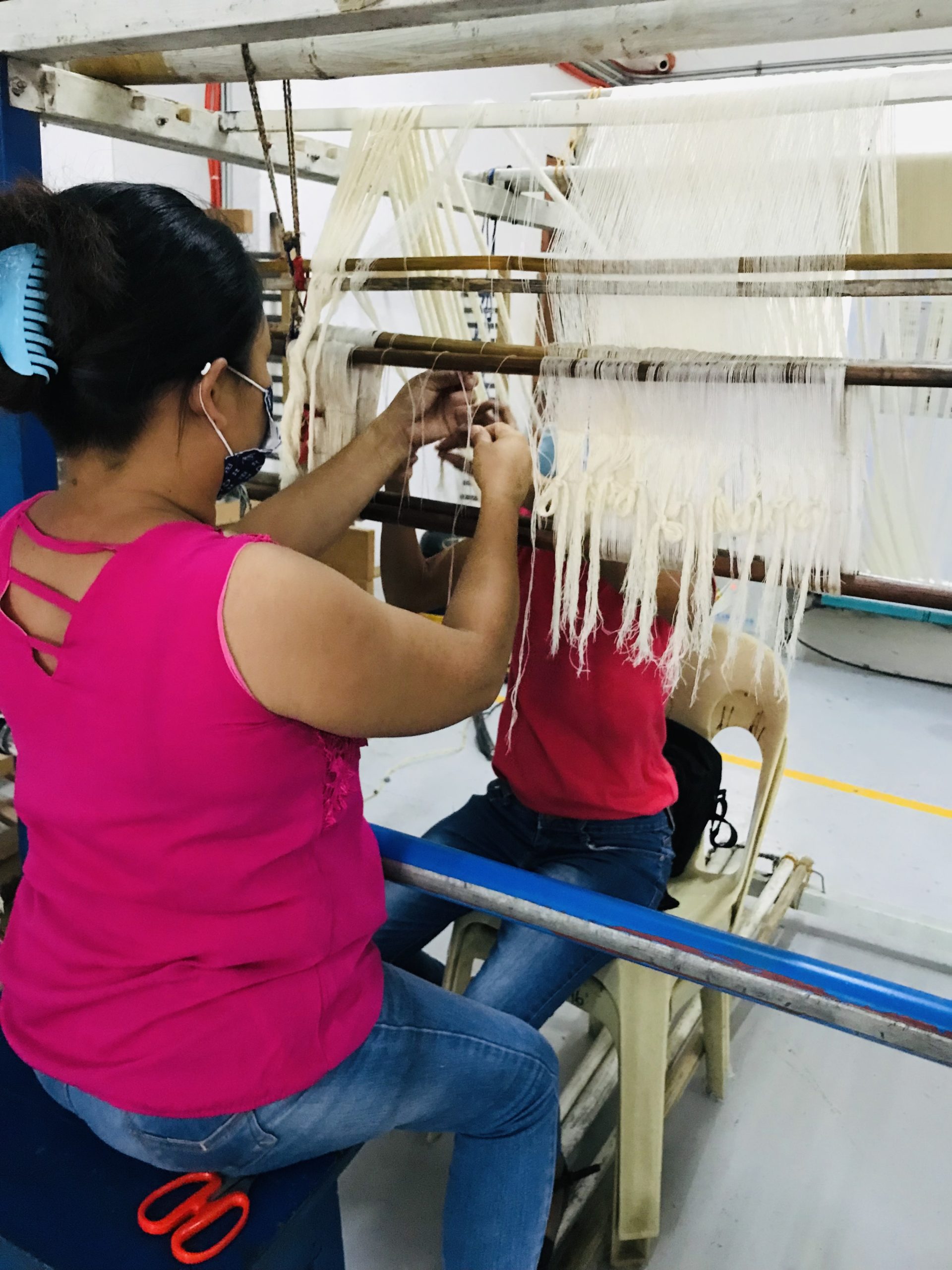 Partner weaver from Barclayan Weavers Association
