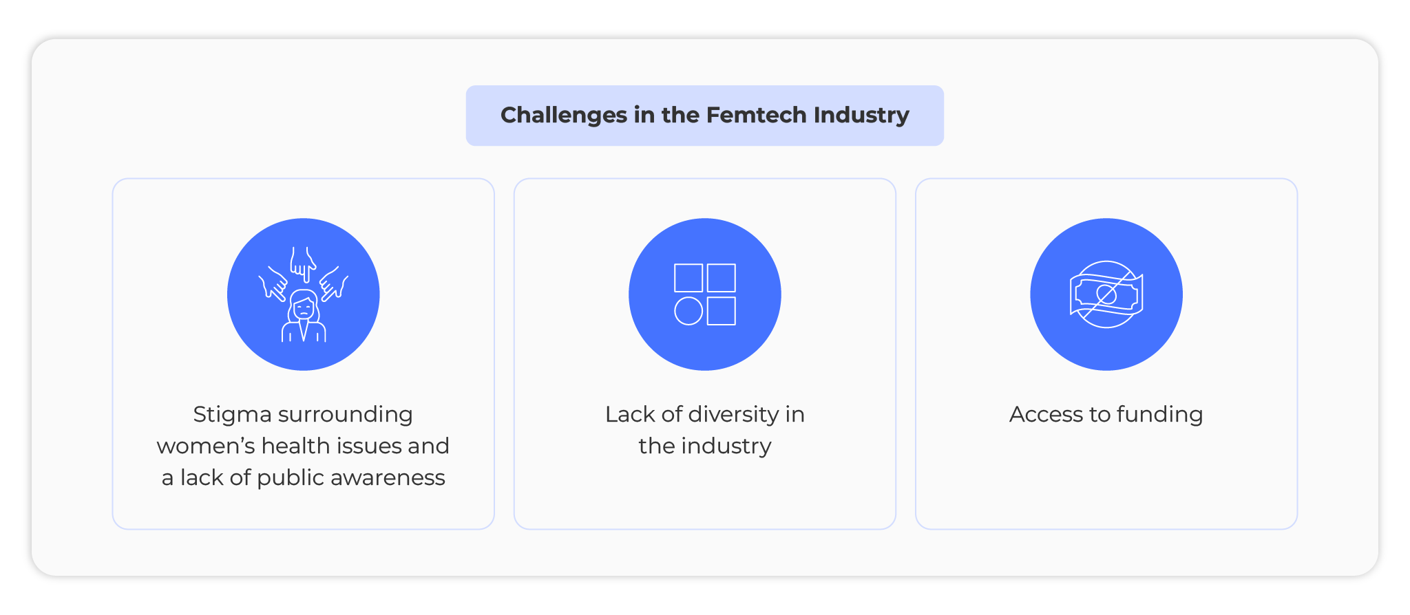 challenges in the femtech industry