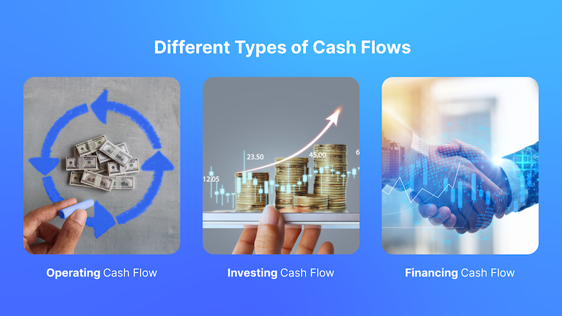 Different types of cash flow